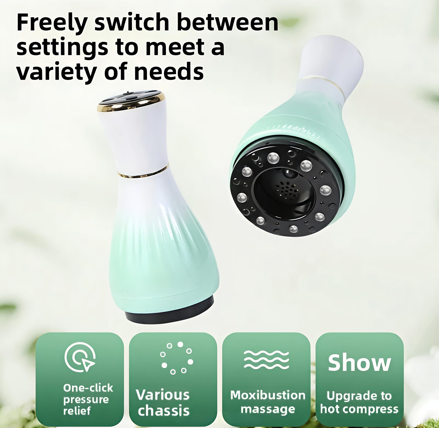 NovaTherapy™ | Smart Electric Gua Sha & Heat Massager