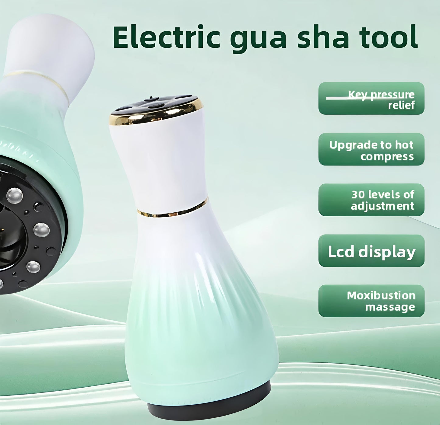 NovaTherapy™ | Smart Electric Gua Sha & Heat Massager